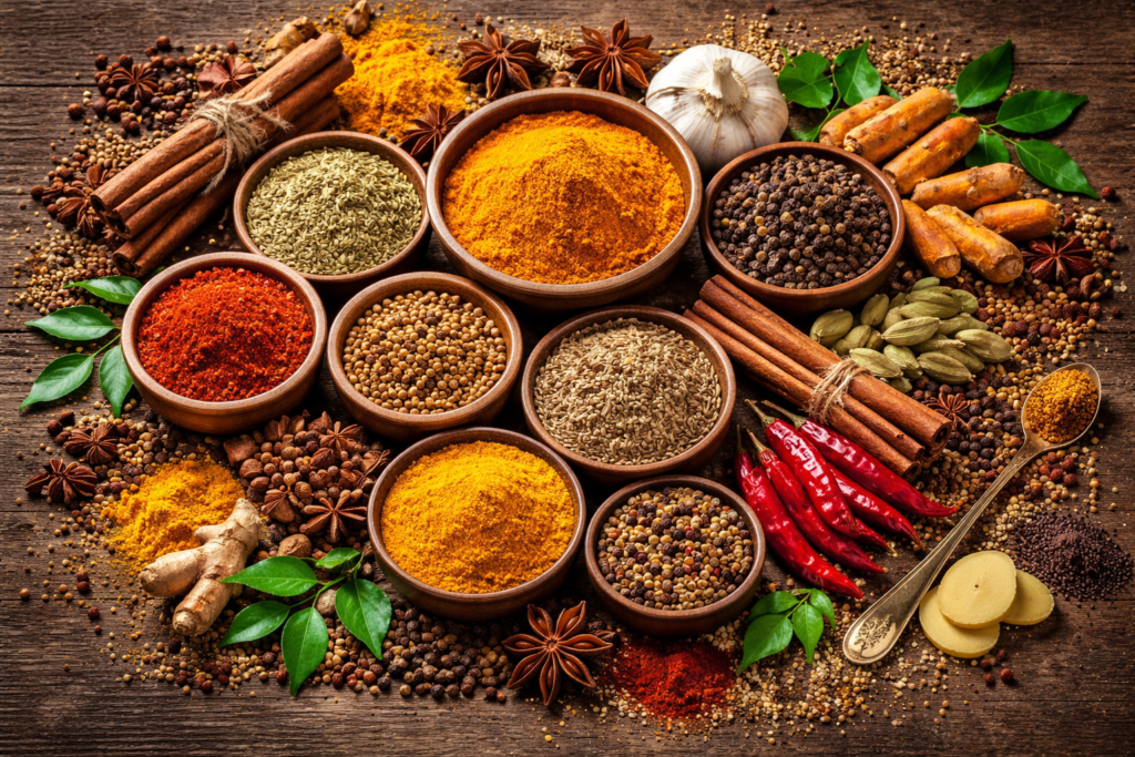 Indian Spices 1024x683
